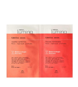 Lumina Shampoo and Mask for Dry Hair Sample