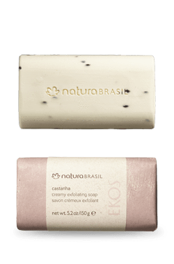 Castanha Creamy Exfoliating Soap